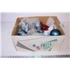 Image 1 : Box with Christmas Ornaments