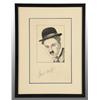 Image 1 : Autographed Print of Charlie Chaplin.