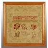Image 1 : Sarah Shee Alphabet & Floral Sampler.