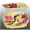 Image 1 : Hand-Painted Spittoon with Flowers.