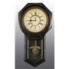 Image 1 : Ansonia Early School House Style Regulator Clock.