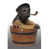 Image 1 : Dressed Dog in Tub Inkwell.
