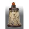 Image 1 : Scrimshaw Inkwell with Cork Stopper.