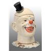 Image 1 : Clown Head Painted Inkwell.