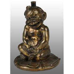 Gobbo Figural Cigar Lighter.