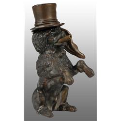 Poodle with Top Hat Cigar Lighter.