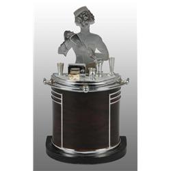 Ronson Female Bartender Jr. Cigarette Lighter.