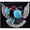Image 1 : Signed Trifari Birds Pin.