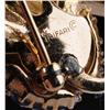 Image 3 : Signed Trifari Blue & Clear Spray Pin.