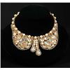 Image 1 : Signed Hobe 57 Bib Necklace.