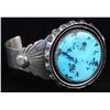 Image 1 : American Indian Bracelet with Turquoise Stone.
