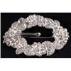 Image 1 : Sterling Floral Pin.