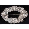 Image 2 : Sterling Floral Pin.