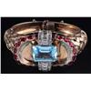 Image 1 : Signed Mazer Hinged Bracelet.