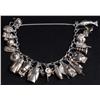 Image 1 : Silver Chinese Charm Bracelet with 24 Charms.