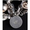 Image 2 : Silver Chinese Charm Bracelet with 24 Charms.