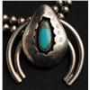 Image 2 : Squash Blossom Necklace with Turquoise.