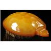 Image 1 : Bakelite Yellow Turtle-Shaped Brush.