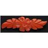 Image 1 : Bakelite Orange Floral Pin.