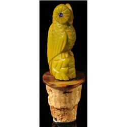 Bakelite Parrot Bottle Stopper.