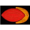Image 1 : Bakelite 2-Color Geometric Buckle.