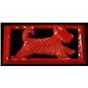 Image 1 : Bakelite Red Scotty Dog Pin.