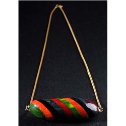 Bakelite 10-Color Pendant.