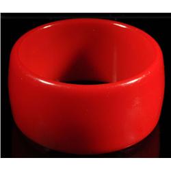 Bakelite Red Bracelet.