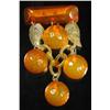 Image 1 : Bakelite Oranges Pin.