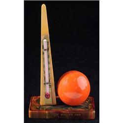 Bakelite New York World's Fair Thermometer.