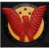 Image 1 : Bakelite 3-Color Eagle on Shield Pin.