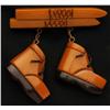Image 2 : Bakelite Ski & Ski Boots Pin.