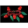 Image 1 : Bakelite Red Pepper Bracelet.