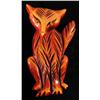 Image 1 : Bakelite Over Dyed Fox with Moveable Head Pin.