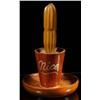 Image 1 : Bakelite Cactus in Wooden Pot.