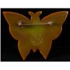 Image 2 : Bakelite Green Butterfly Pin.