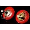 Image 2 : Bakelite 3-Color Earrings.