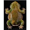 Image 1 : Bakelite Over Brass Frog Pin.