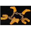 Image 1 : Bakelite Western Charm Bracelet.