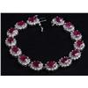 Image 2 : Ruby & Diamond Bracelet.