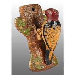 Cast Iron Woodpecker Doorknocker.