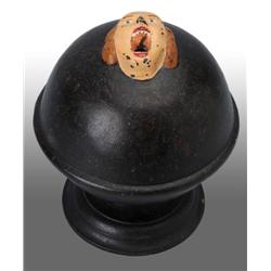 Cast Iron Lady on Bell String Holder.