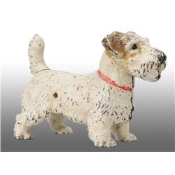 Cast Iron Sealyham Dog Doorstop.