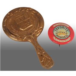 Lot of 2: Children's Stove Advertising Pieces.