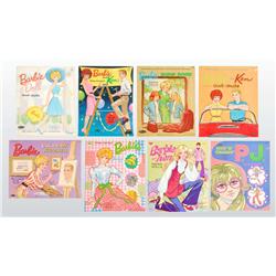 Lot of Barbie Paper Dolls, Coloring Books.