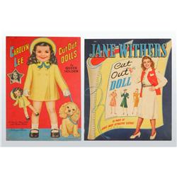 Lot of 2: Uncut Paper Doll Books.