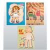 Image 1 : Lot of 3: Uncut Paper Doll Books.