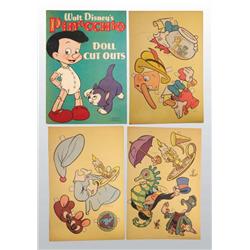 Lot of Walt Disney's "Pinocchio".