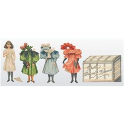 Lot of Tuck "Dolly's Dainty Dresses" Paper Doll.