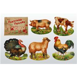 Lot of "Farmyard Friends" Paper Toys.